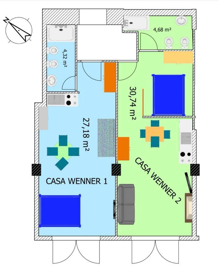Casa Wenner 1 Daire Napoli Dış mekan fotoğraf